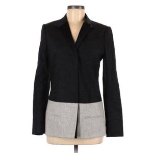 NWOT Narciso Rodriguez Women Black Wool  Jacket US size 8 Italian size 42